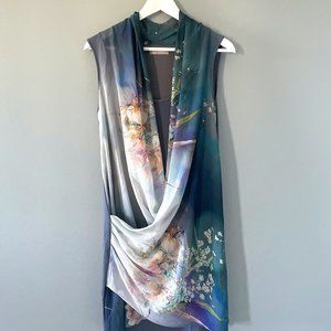 Planet Romantic Floral Dress